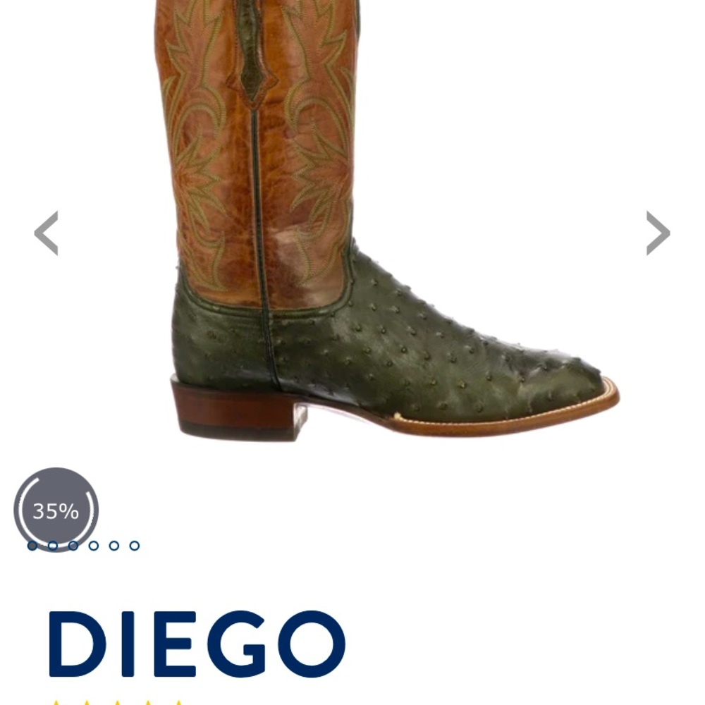 Ostrich Lucchese Boots